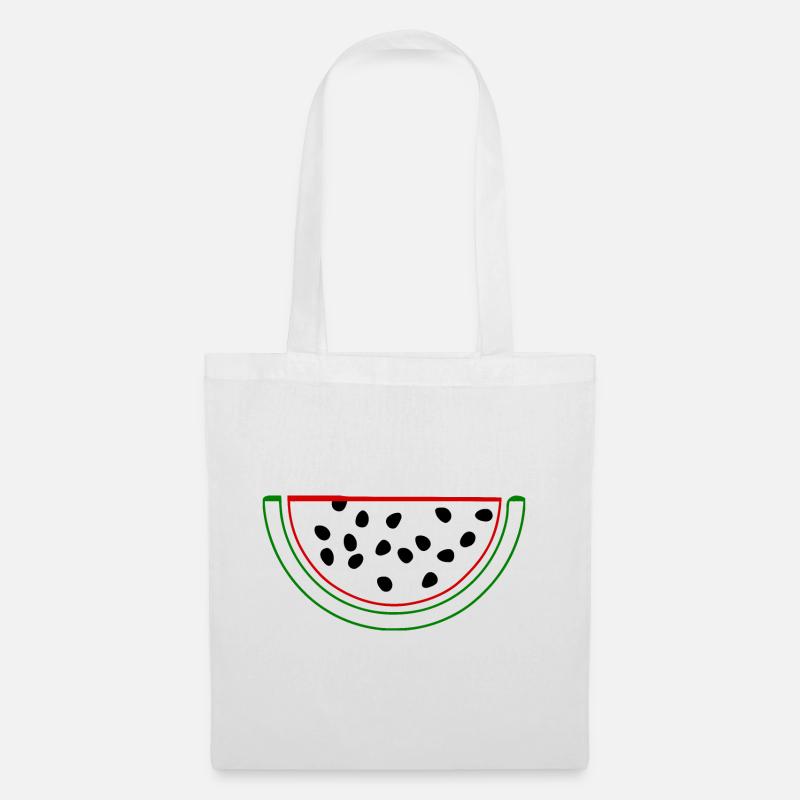 Watermelon Melon - Tote Bag - white