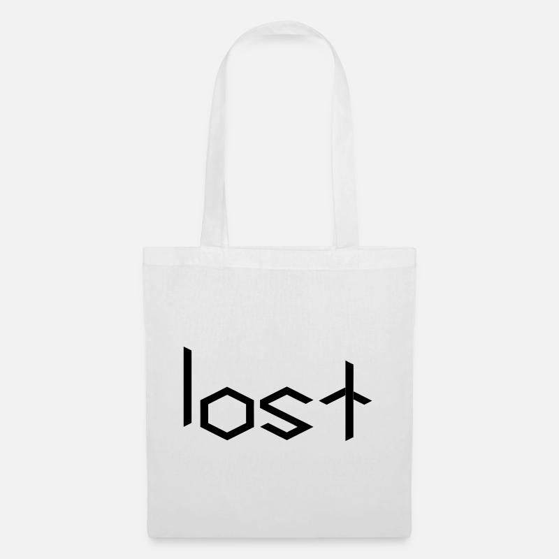lost - Stoffbeutel - Weiß