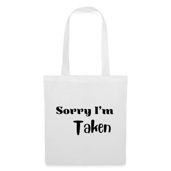 Funny Valentine Love Shirt - Tote Bag - white - Front