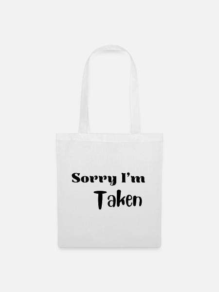 Funny Valentine Love Shirt - Tote Bag - white
