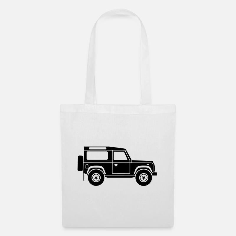 Defender D90 NEU - Stoffbeutel - Weiß