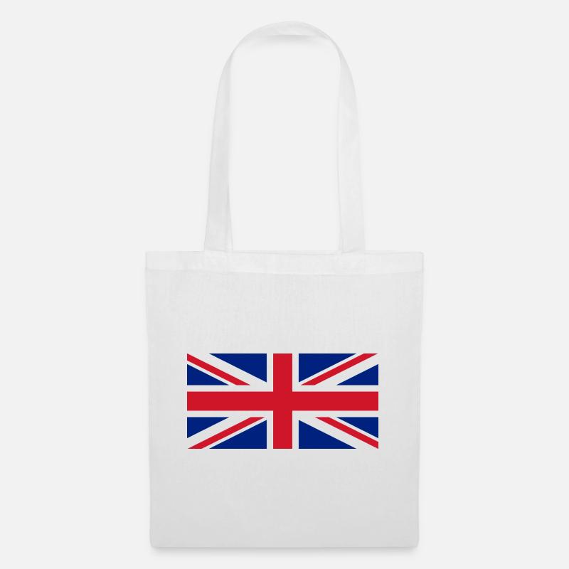 drapeau Angleterre - Sac en tissu - blanc