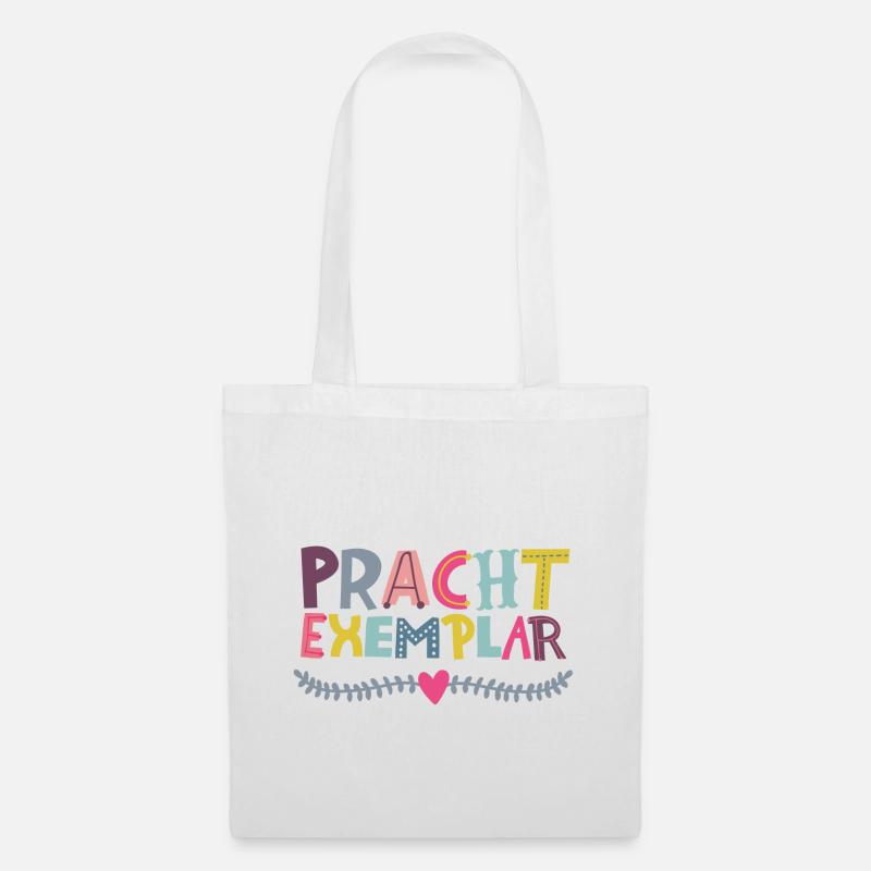 Prachtexemplar Bunt - Stoffbeutel - Weiß