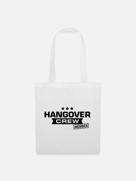 hangover crew junggesellenabschied - Stoffbeutel - Weiß