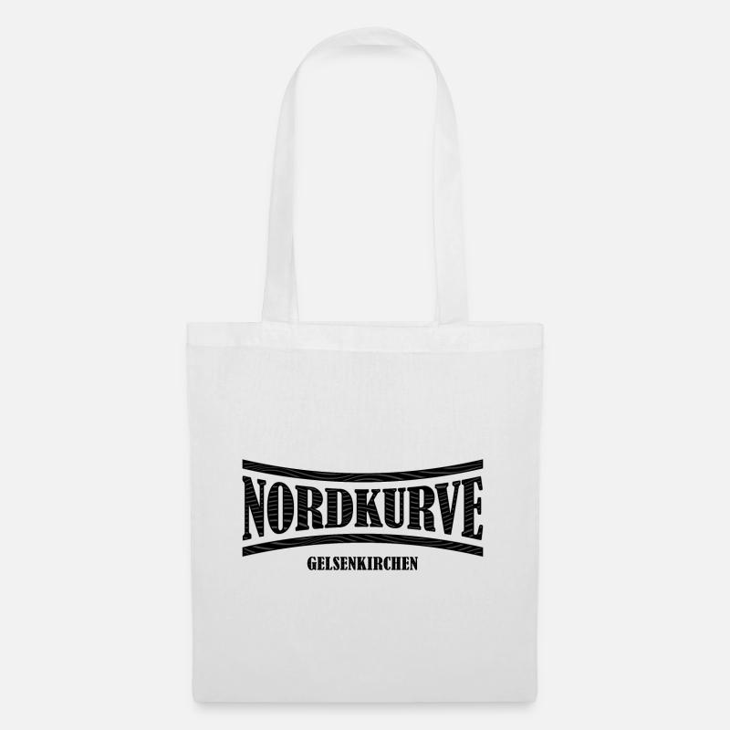 Nordkurve Gelsenkirchen Geschenkidee - Stoffbeutel - Weiß