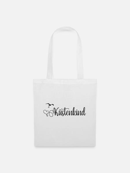 Küstenkind - Stoffbeutel - Weiß