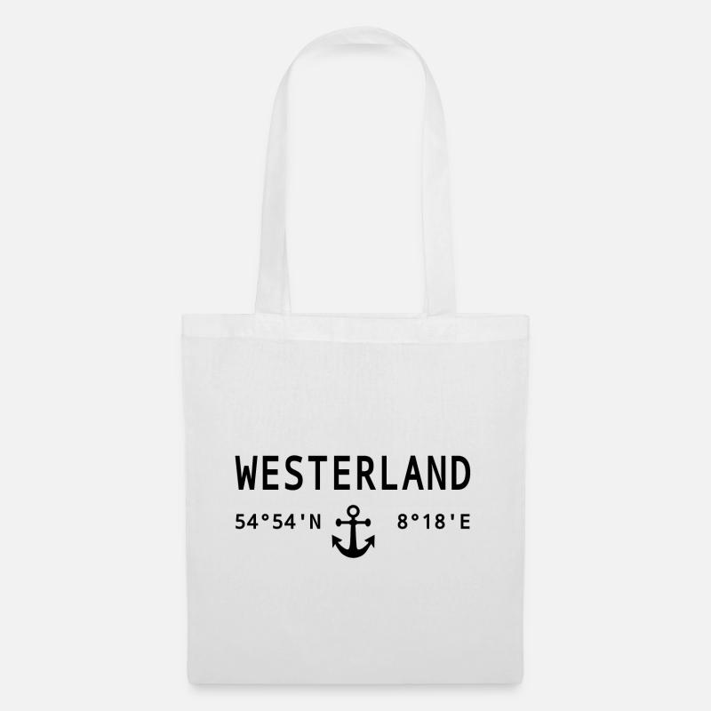 Westerland - Stoffbeutel - Weiß