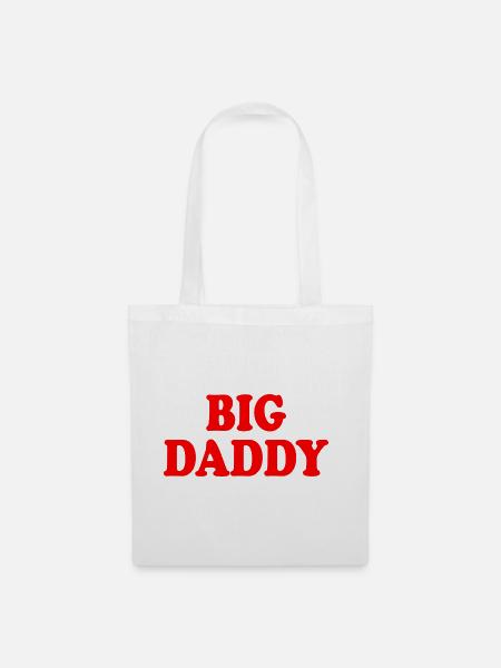 Big daddy - Stoffbeutel - Weiß