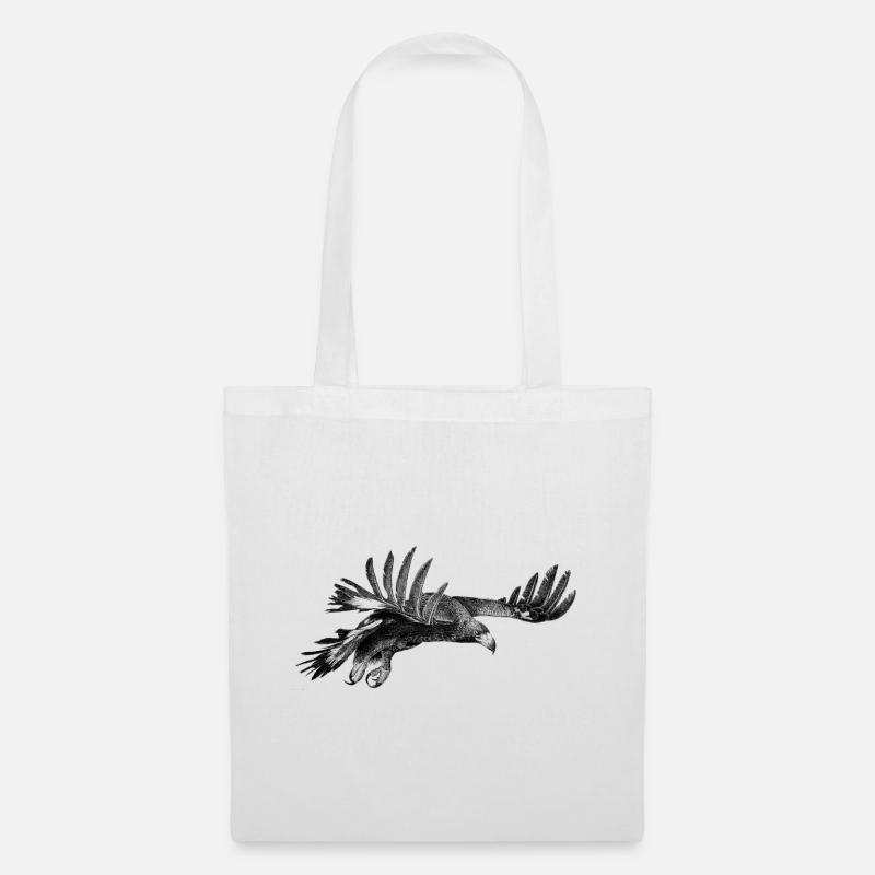 The Eagle - Tote Bag - white