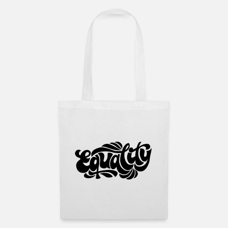 Egalité – Conception d’une déclaration féministe - Sac en tissu - blanc