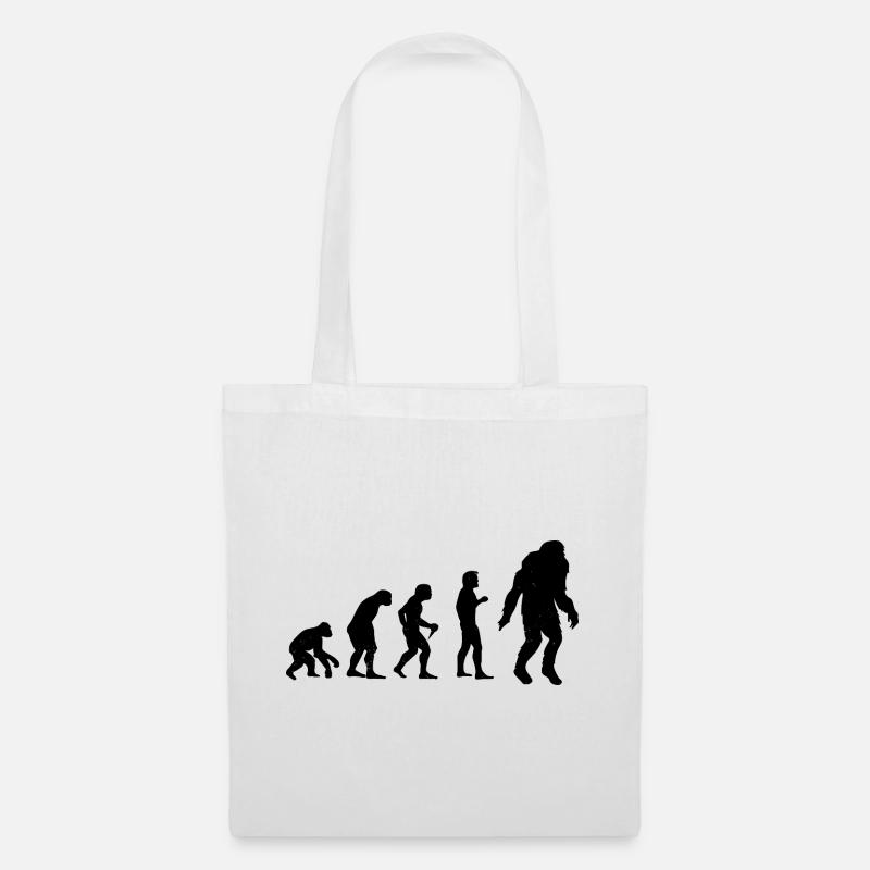 Bigfoot Sasquatch Cache-cache Dictons - Sac en tissu - blanc