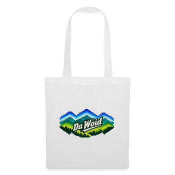 Bayerischer Wald - T-Shirt Pixelwald - Stoffbeutel - Weiß - Vorne