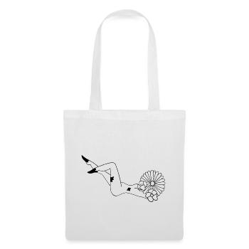 Pouvoir des fleurs - Sac en tissu - blanc - Devant