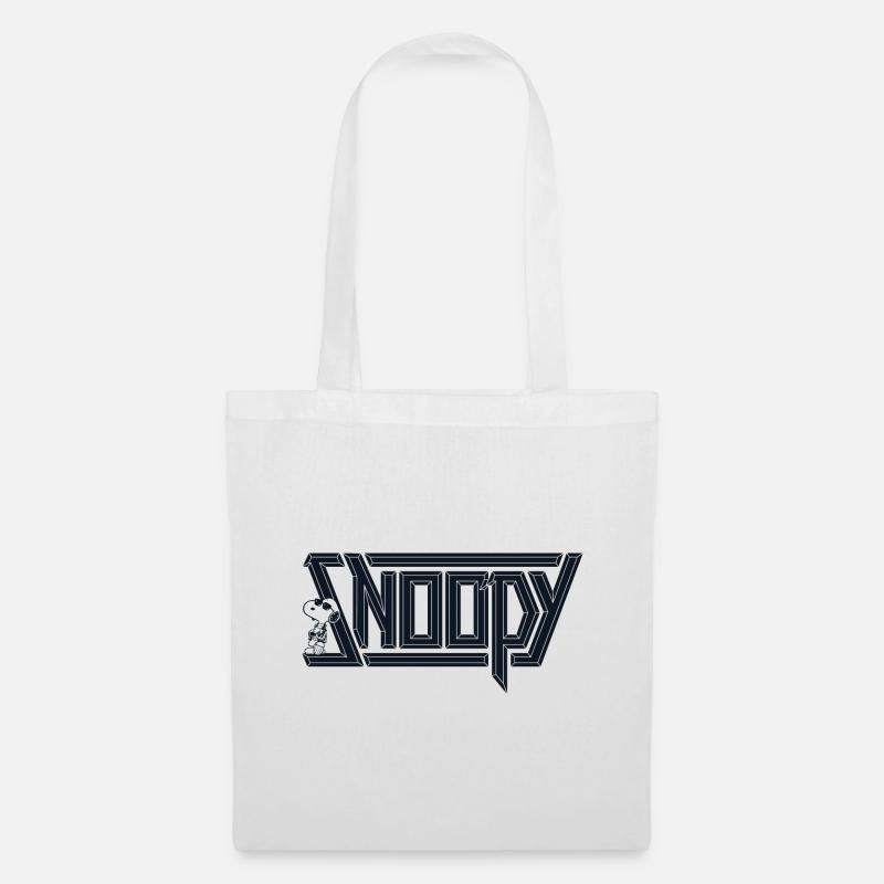 Peanuts Snoopy Cool Logo - Stoffbeutel - Weiß