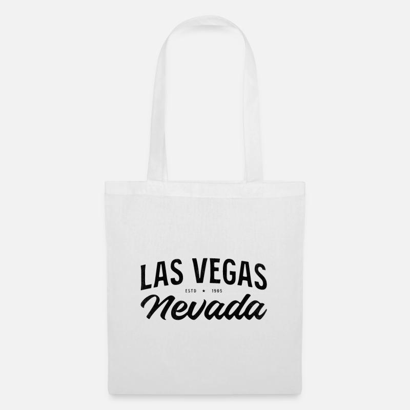 Las Vegas Nevada Estd 1985 Script - Tote Bag - white