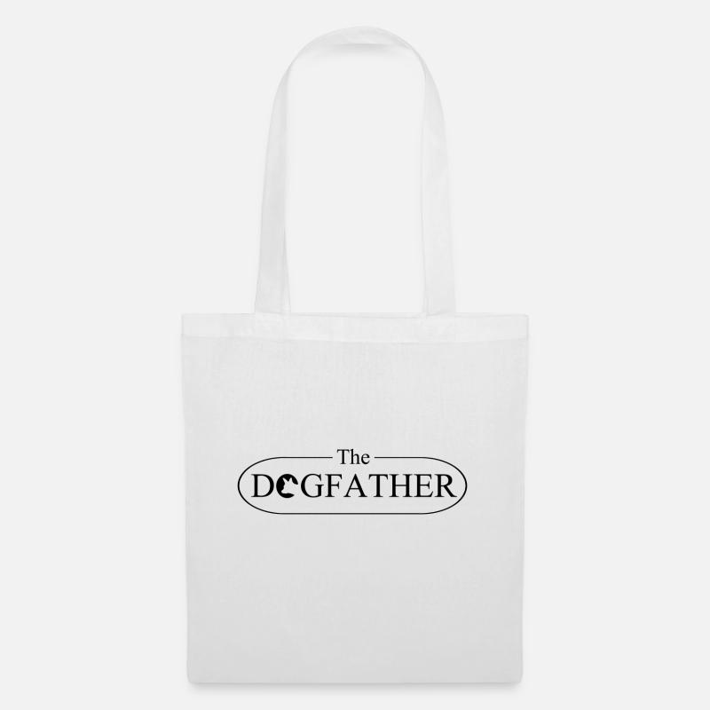 the dogfather - Stoffbeutel - Weiß