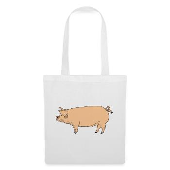 Pink pig - Tote Bag - white - Front