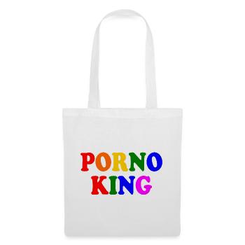 Porno king - Tote Bag - white - Front