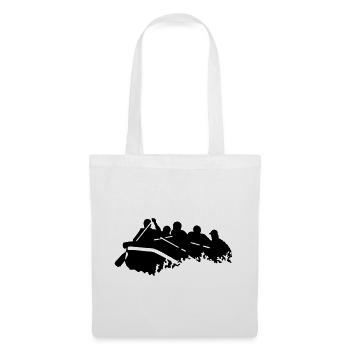 rafting - Sac en tissu - blanc - Devant