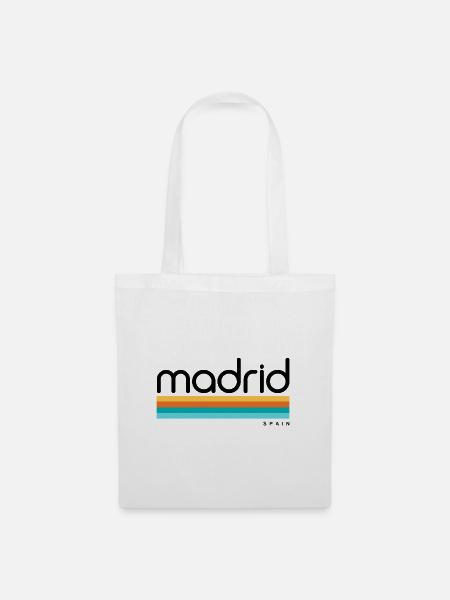 Madrid - Spain - Spanien - Espana - Stoffbeutel - Weiß
