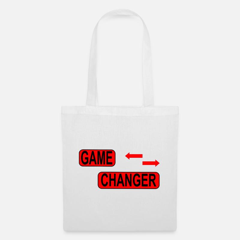 Game Changer / Change / Statement - Tote Bag - white