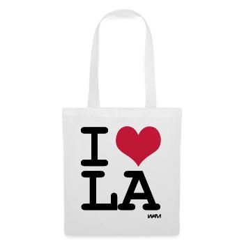 i love la - los angeles by wam - Stoffbeutel - Weiß - Vorne