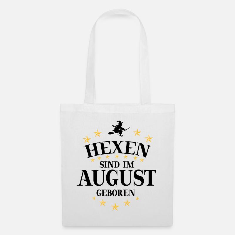 Hexen August - Stoffbeutel - Weiß