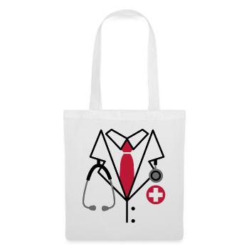 Doctor, Doctor Costume - Tote Bag - white - Front