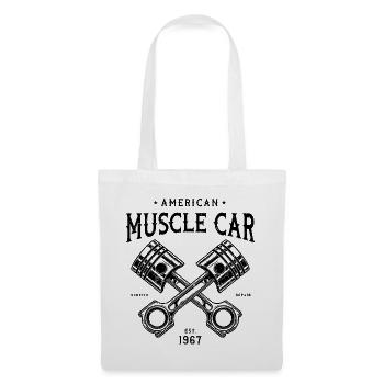 Muscle-car American Classic v8 - Tote Bag - white - Front