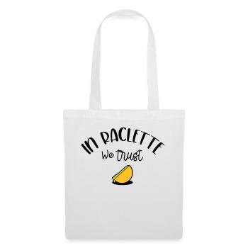 In Raclette We Trust - Tote Bag - white - Front