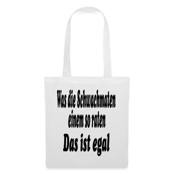 Schwachmaten - Stoffbeutel - Weiß - Vorne