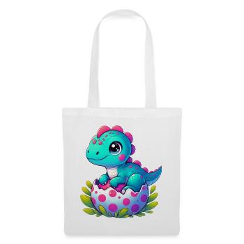 Dinosaur - Tote Bag - white - Front
