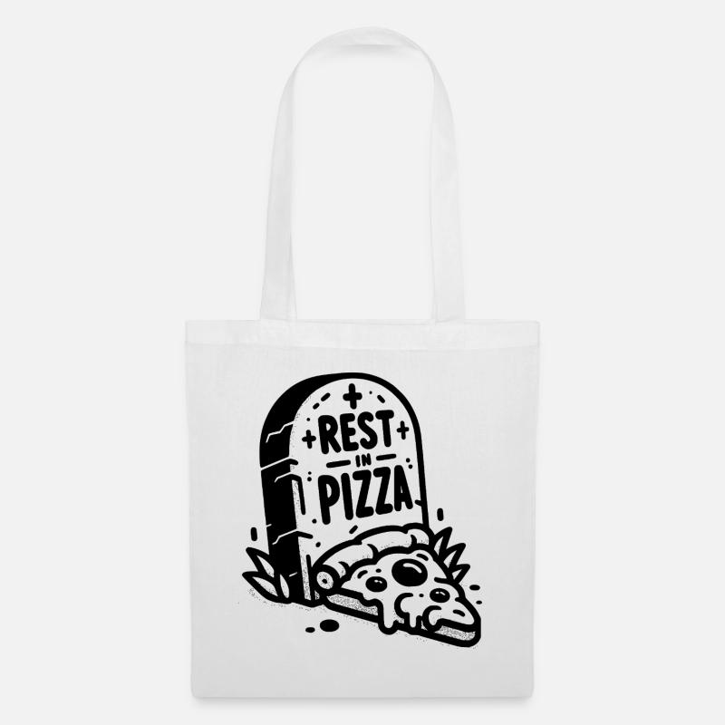 Rest in Pizza - Tote Bag - white