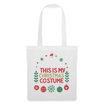 Noël Inflation Costume Noël - Sac en tissu - blanc - Devant
