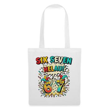 67 Six Seven meme Costume Carnival Funny - Tote Bag - white - Front