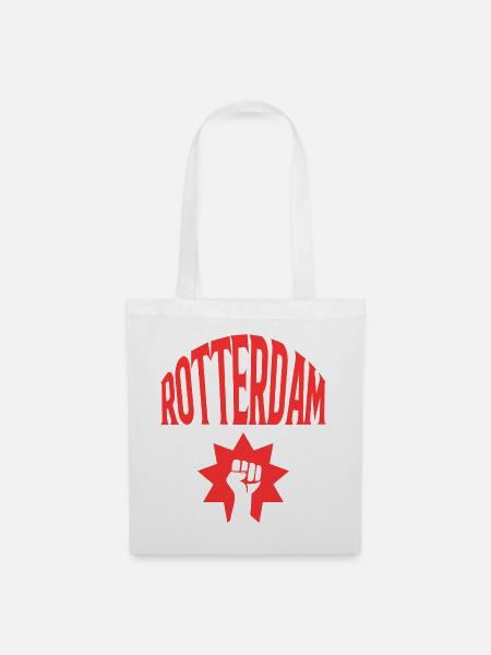 Rotterdam - Stoffbeutel - Weiß