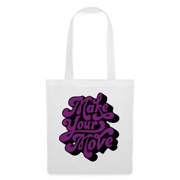 Make Your Move Retro - Tote Bag - white - Front