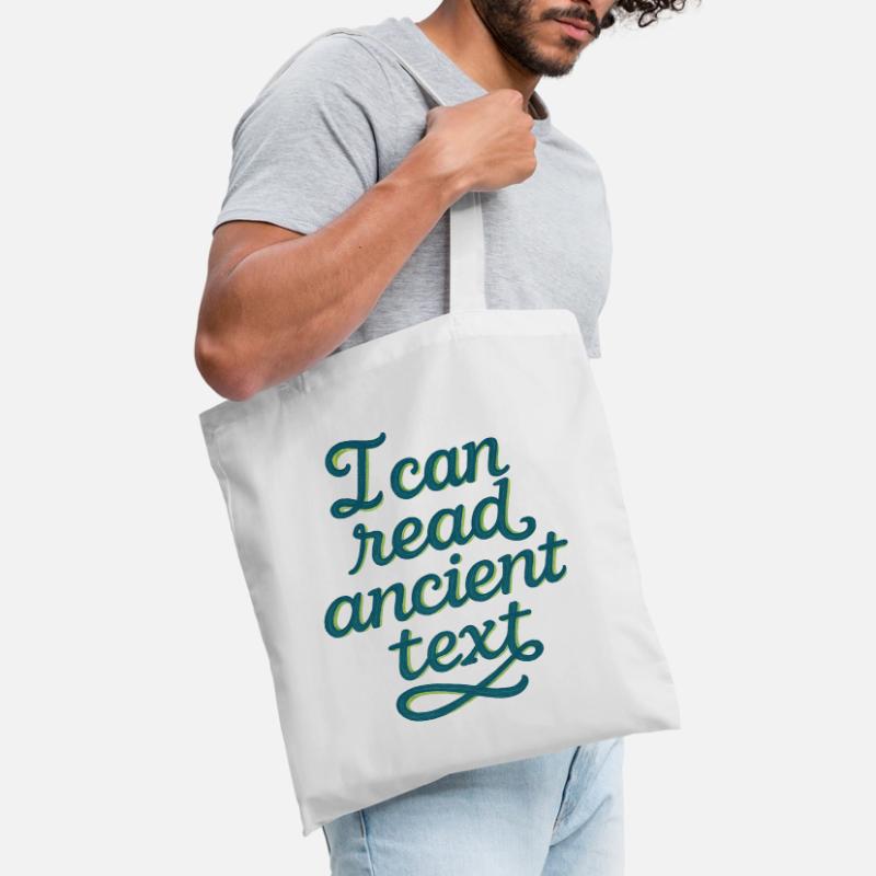 Ancient Script Tee Tote Bag