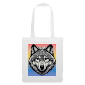 Wolf - Tote Bag - white - Front