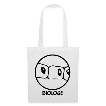 Biologe - Stoffbeutel - Weiß - Vorne