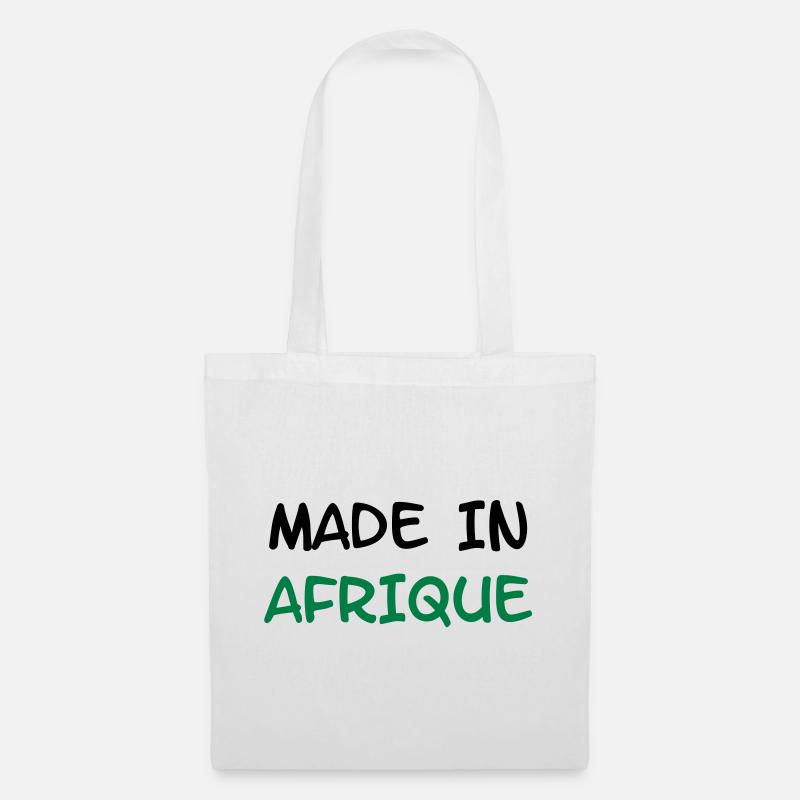 Made in AFRIQUE ! - Sac en tissu - blanc