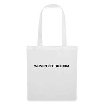 Iran Revolution | Women. Life. Freedom - Stoffbeutel - Weiß - Vorne
