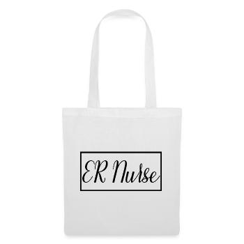 ER Nurse Proud Graduated Nursing Student - Tote Bag - white - Front