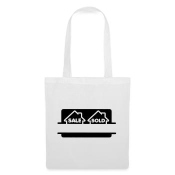 Ventes vendues - Sac en tissu - blanc - Devant