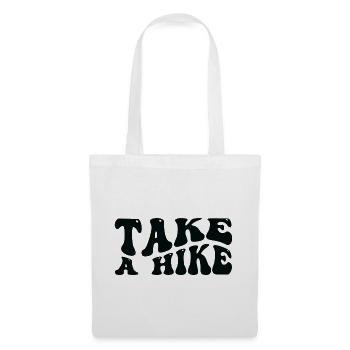 Take A Hike - Stoffbeutel - Weiß - Vorne