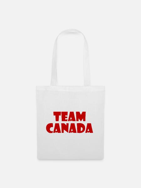 Team canada - Stoffbeutel - Weiß