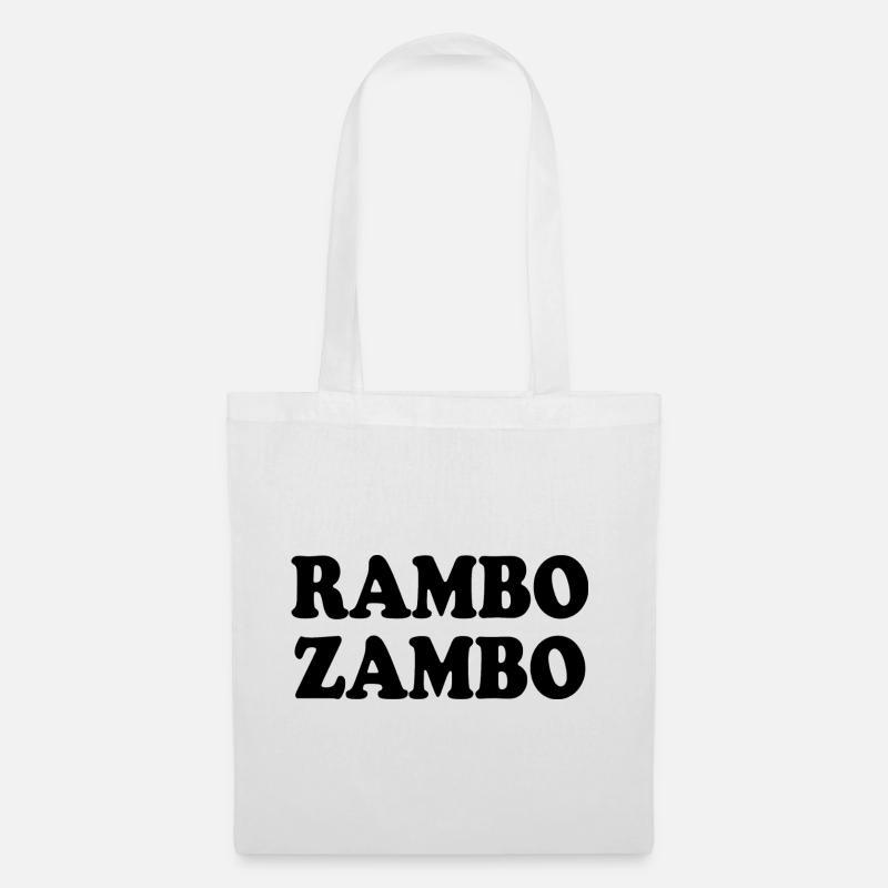 Rambo zambo - Stoffbeutel - Weiß