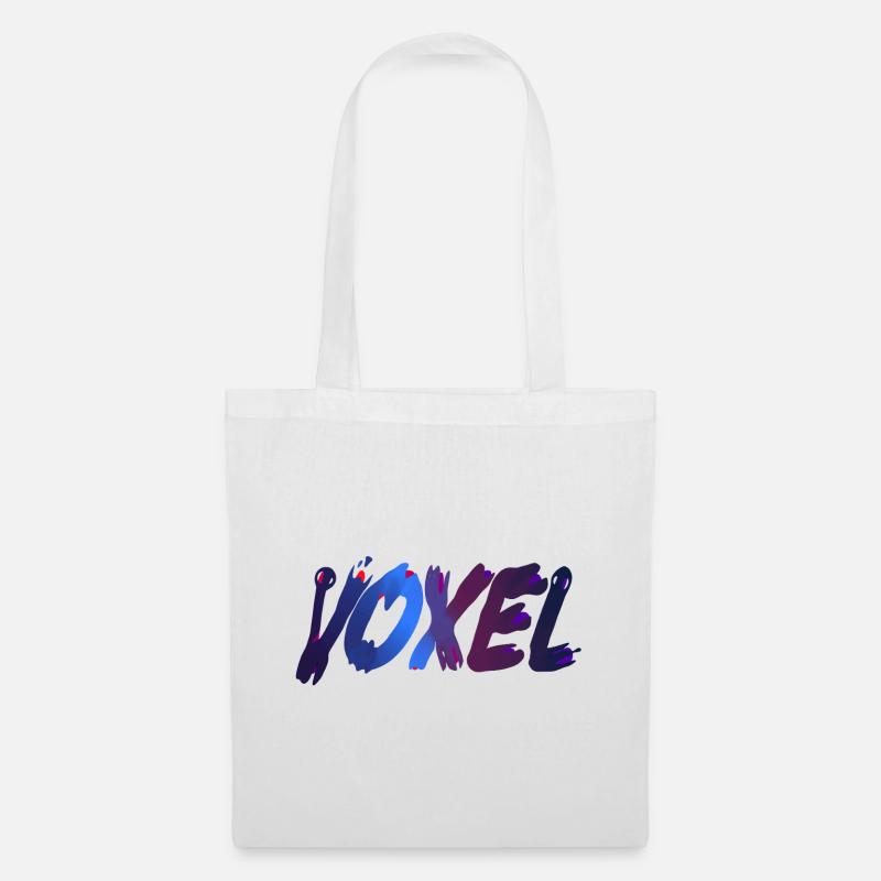 Voxels - Tote Bag - white