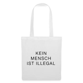 No One Is Illegal Statement Clearly Strong - Tote Bag - white - Front