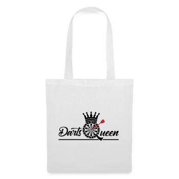 Darts Queen - Stoffbeutel - Weiß - Vorne